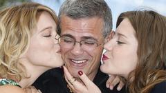 El conmovedor amor lésbico de Adéle se coloca en lo alto de la Palma de Cannes