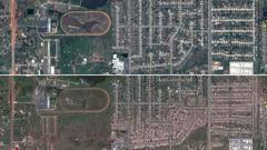 Google muestra las consecuencias del tornado de Oklahoma a vista de pájaro